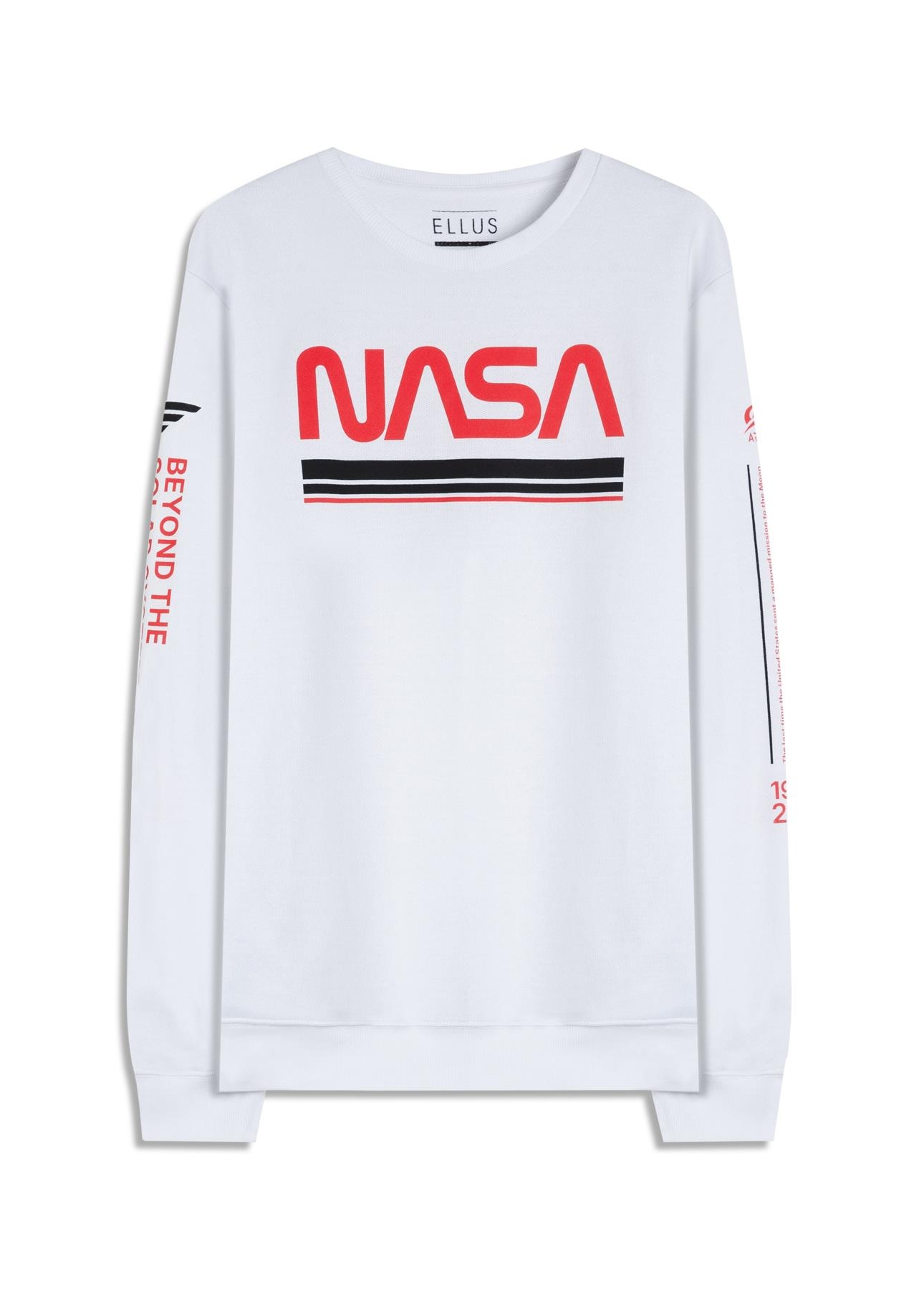 Moletom Nasa Beyond The Solar Branco