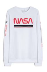 Moletom Nasa Beyond The Solar Branco