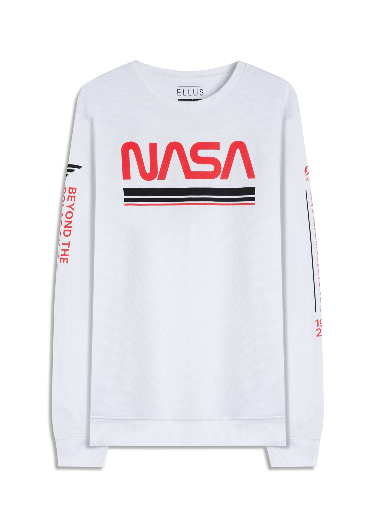 Moletom Nasa Beyond The Solar Branco