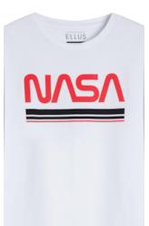 Moletom Nasa Beyond The Solar Branco