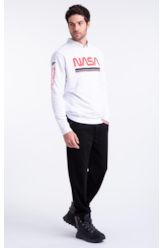 Moletom Nasa Beyond The Solar Branco