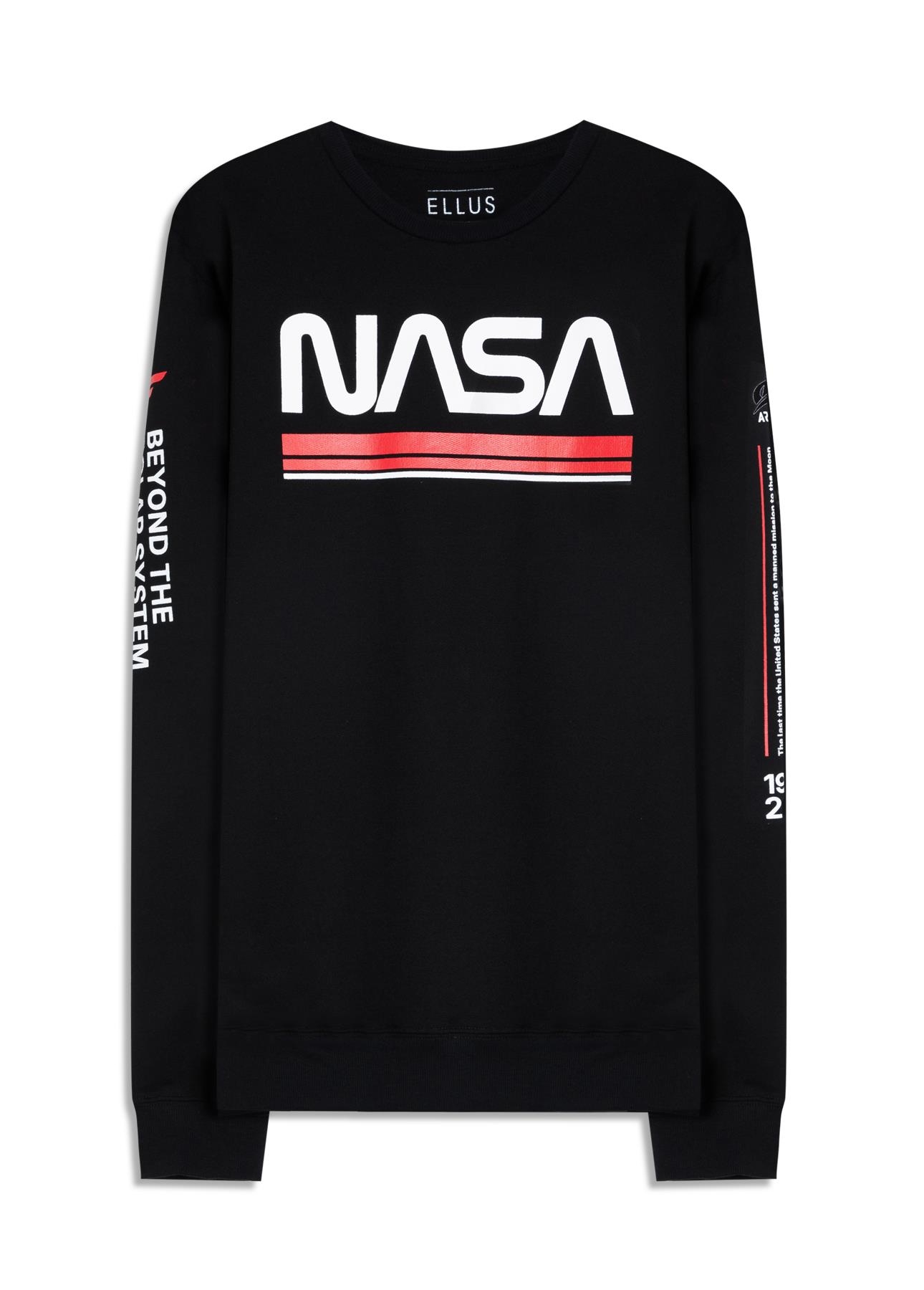 Moletom Nasa Beyond The Solar Preto