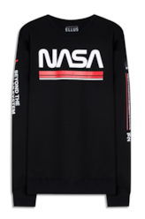 Moletom Nasa Beyond The Solar Preto