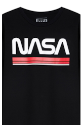 Moletom Nasa Beyond The Solar Preto