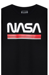 Moletom Nasa Beyond The Solar Preto