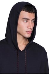 Moletom Nobody Canguru Preto