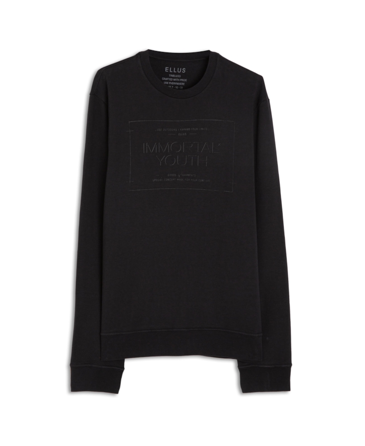 Moletom Outline Immortal Classic Preto