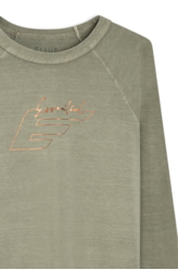 Moletom Raglan Ellus Essencial Stone Hemp