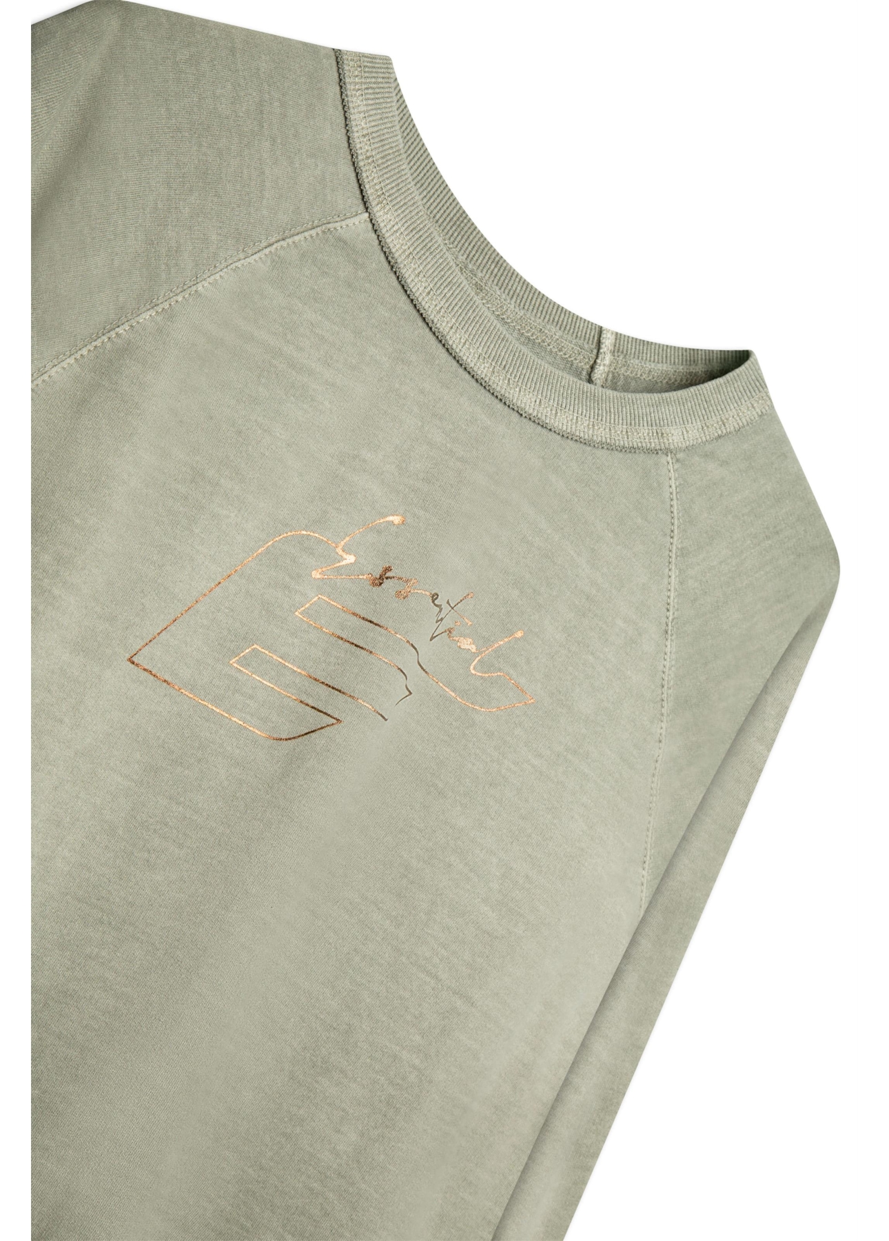 Moletom Raglan Ellus Essencial Stone Hemp