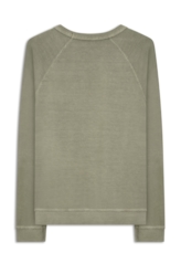 Moletom Raglan Ellus Essencial Stone Hemp