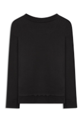  Moletom Raw Edges Preto