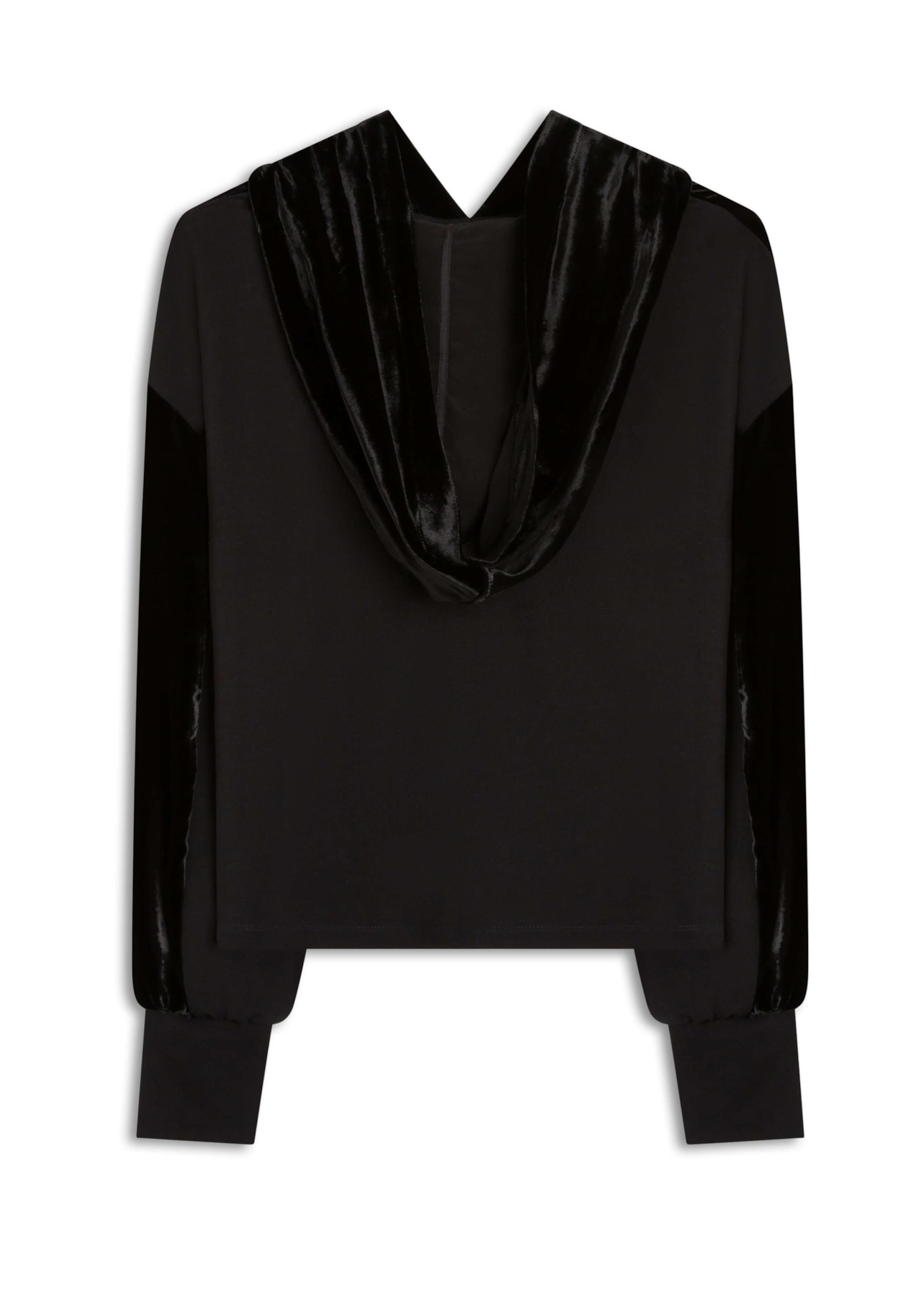 Moletom Silk Velvet Bock Preto