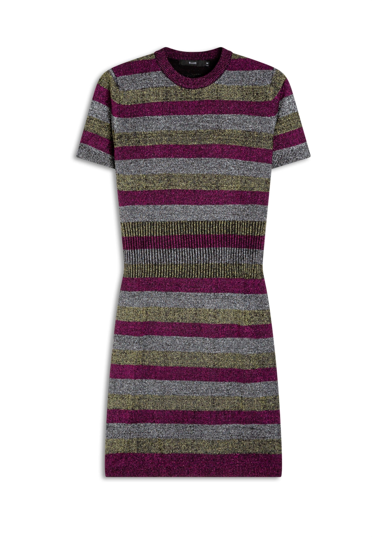 Moletom Stripe Bright Lurex Gelo