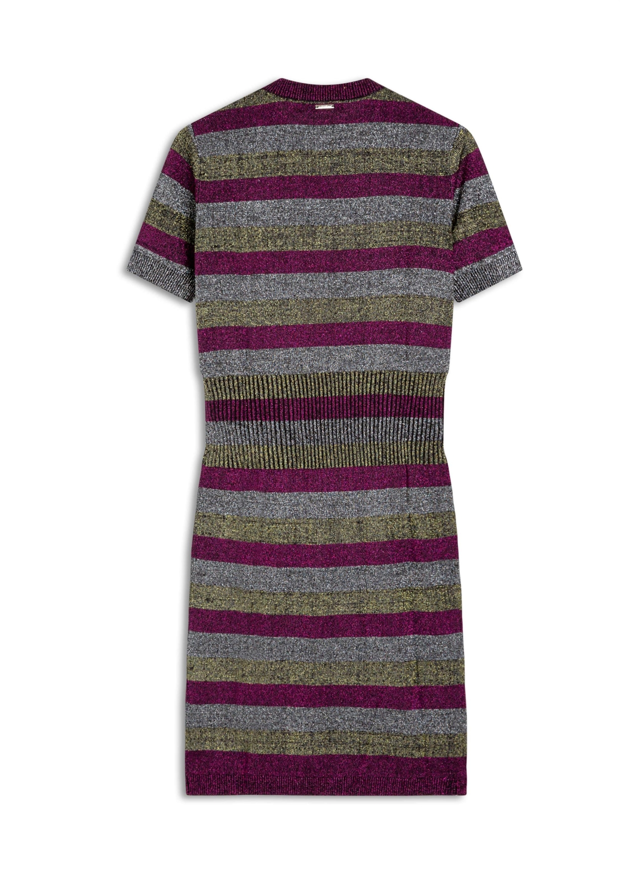 Moletom Stripe Bright Lurex Gelo