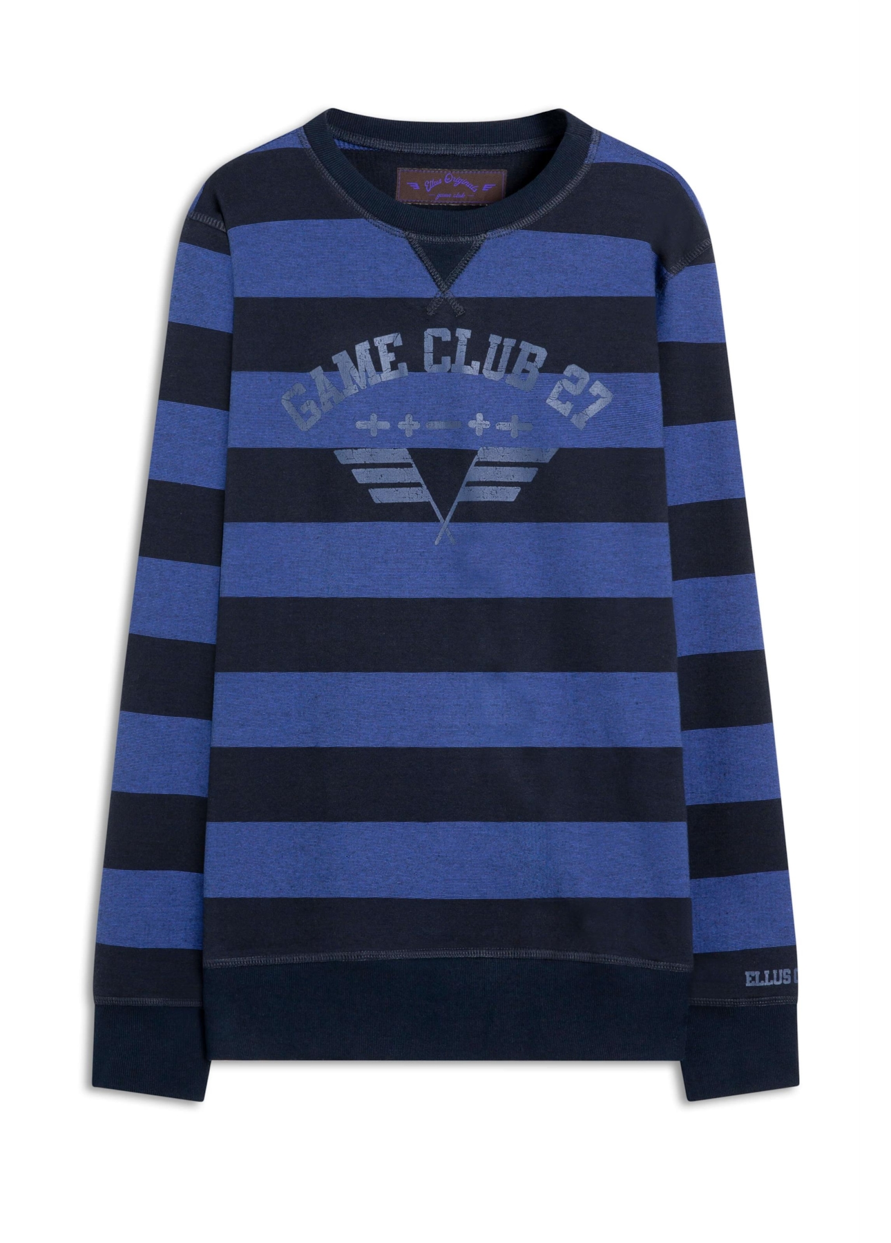 Moletom Striped Amaala Azul Bic