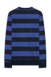 Moletom Striped Amaala Azul Bic