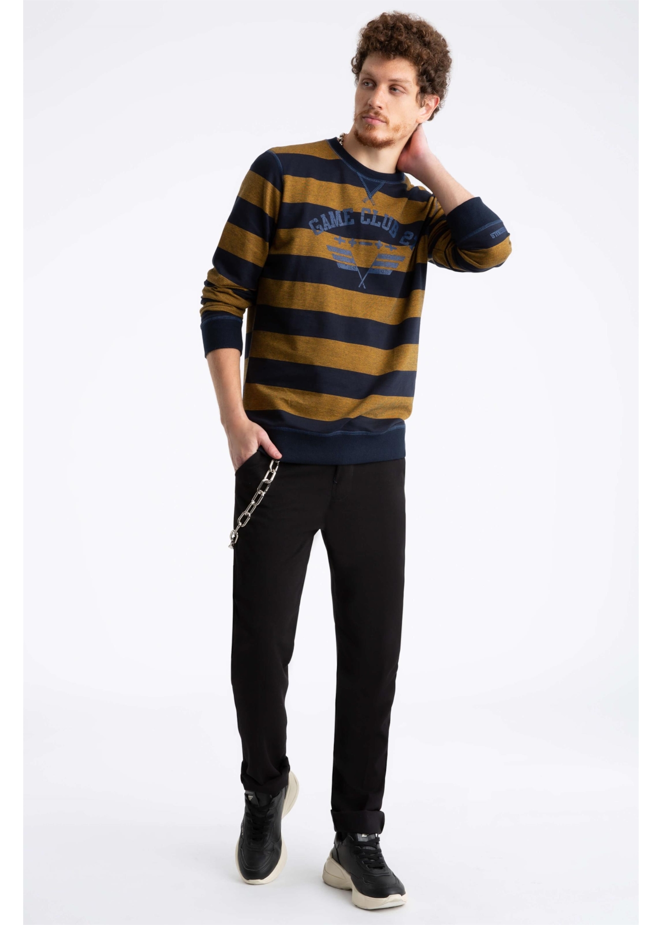 Moletom Striped Amaala Bamboo