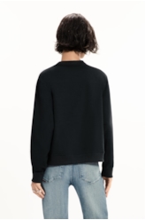 Moletom Velvet Ellus Easa Snake Preto