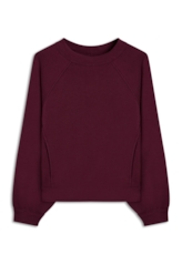 Moletom Velvet Raglan Pitaya