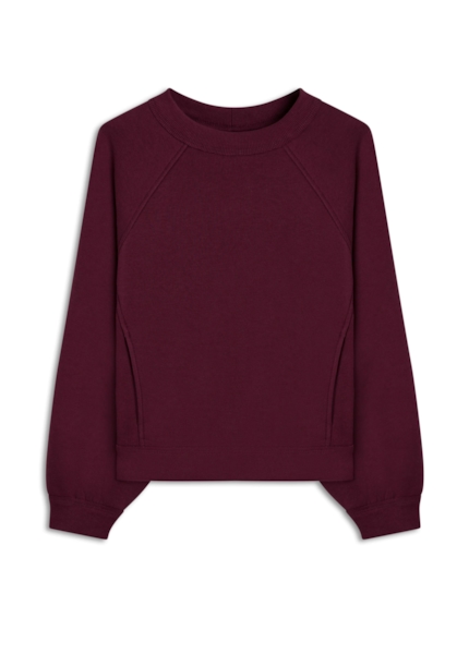 Moletom Velvet Raglan Pitaya