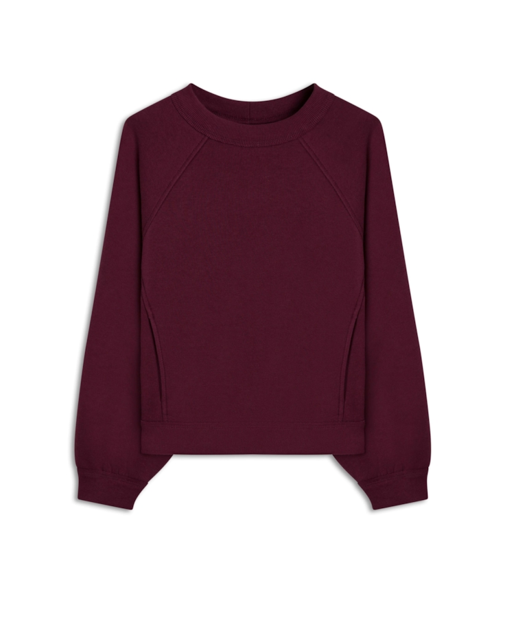 Moletom Velvet Raglan Pitaya