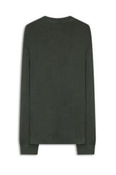 Moletom Waffle Termal Classic Verde Militar