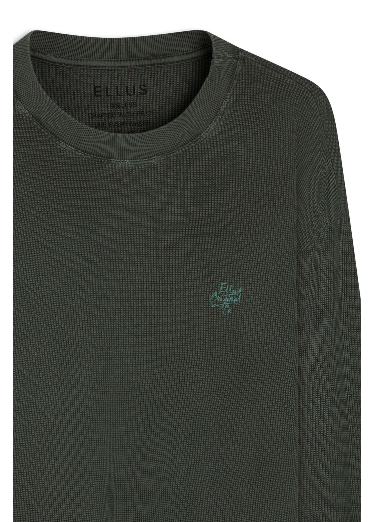 Moletom Waffle Termal Classic Verde Militar