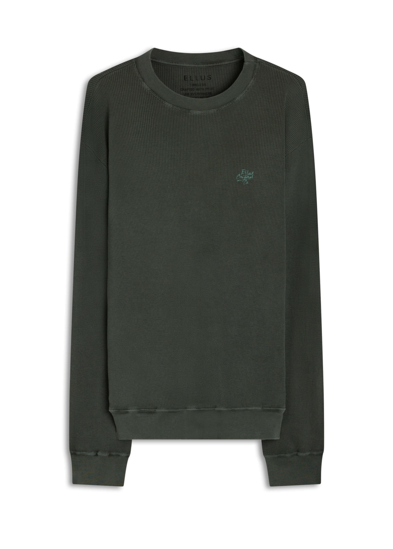 Moletom Waffle Termal Classic Verde Militar