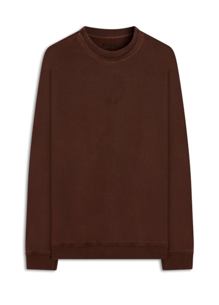 Moletom Washed Easa Duplo Car Preto