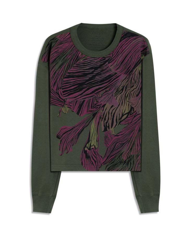 Moletom Washed Floresta