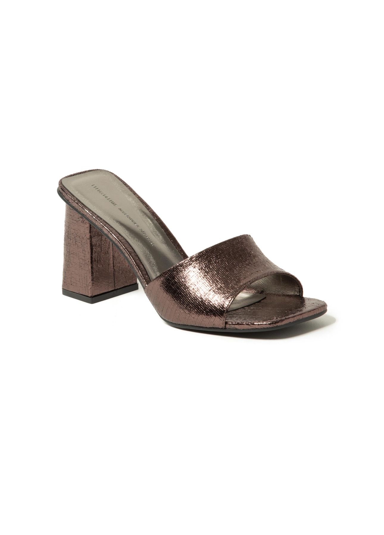 Mule Elise Ellus Prata Velha