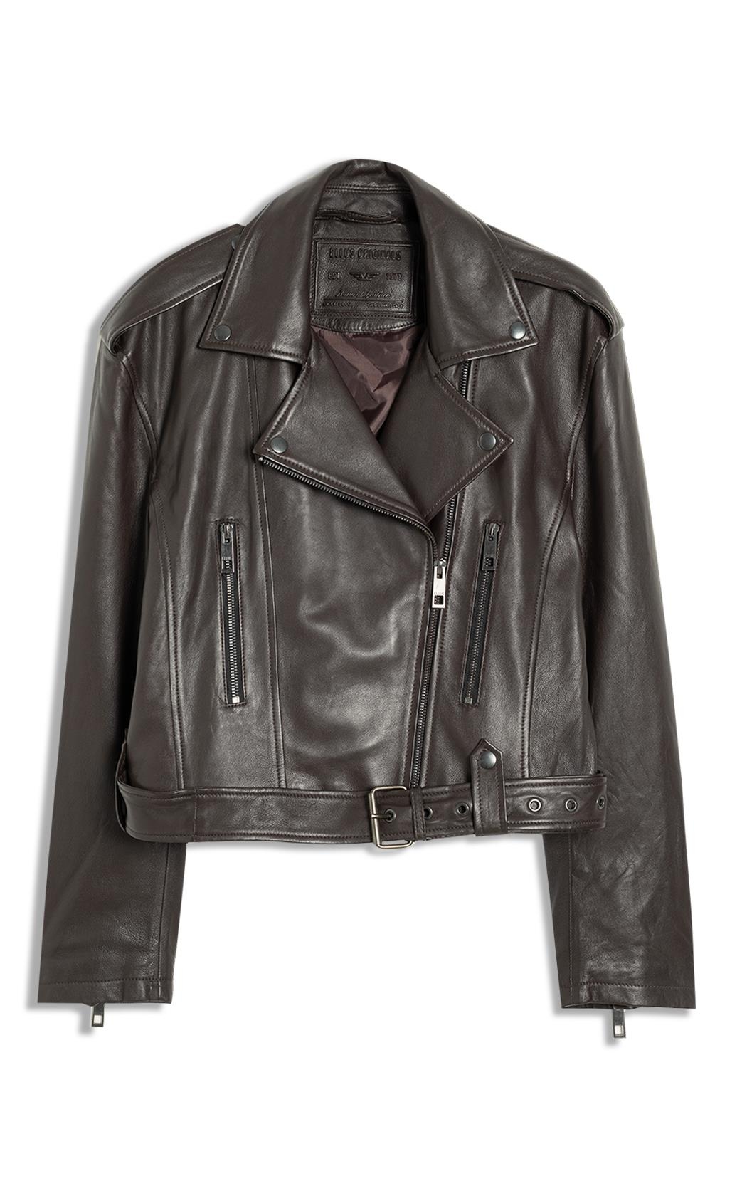 Jaqueta Vegan leather Perfecto Dark Brown