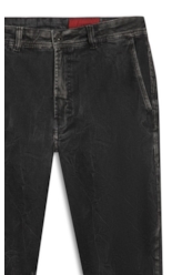 New Black Elastic (Slim) Dual Fit Lav. Black C/ Rede