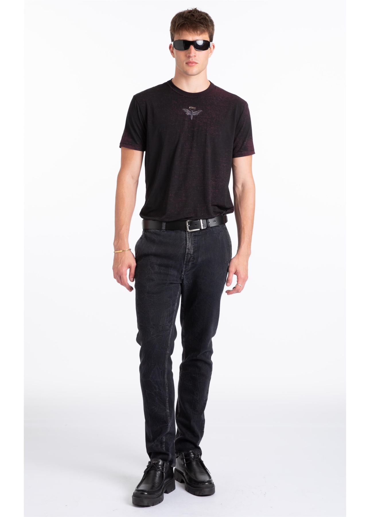 New Black Elastic (Slim) Dual Fit Lav. Black C/ Rede