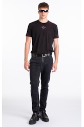 New Black Elastic (Slim) Dual Fit Lav. Black C/ Rede