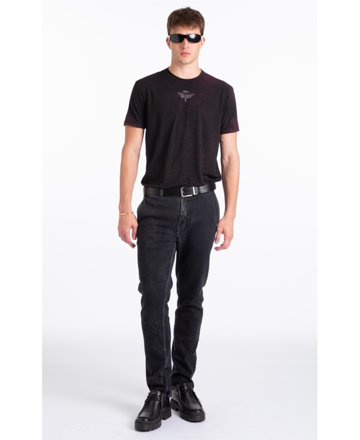 New Black Elastic (Slim) Dual Fit Lav. Black C/ Rede