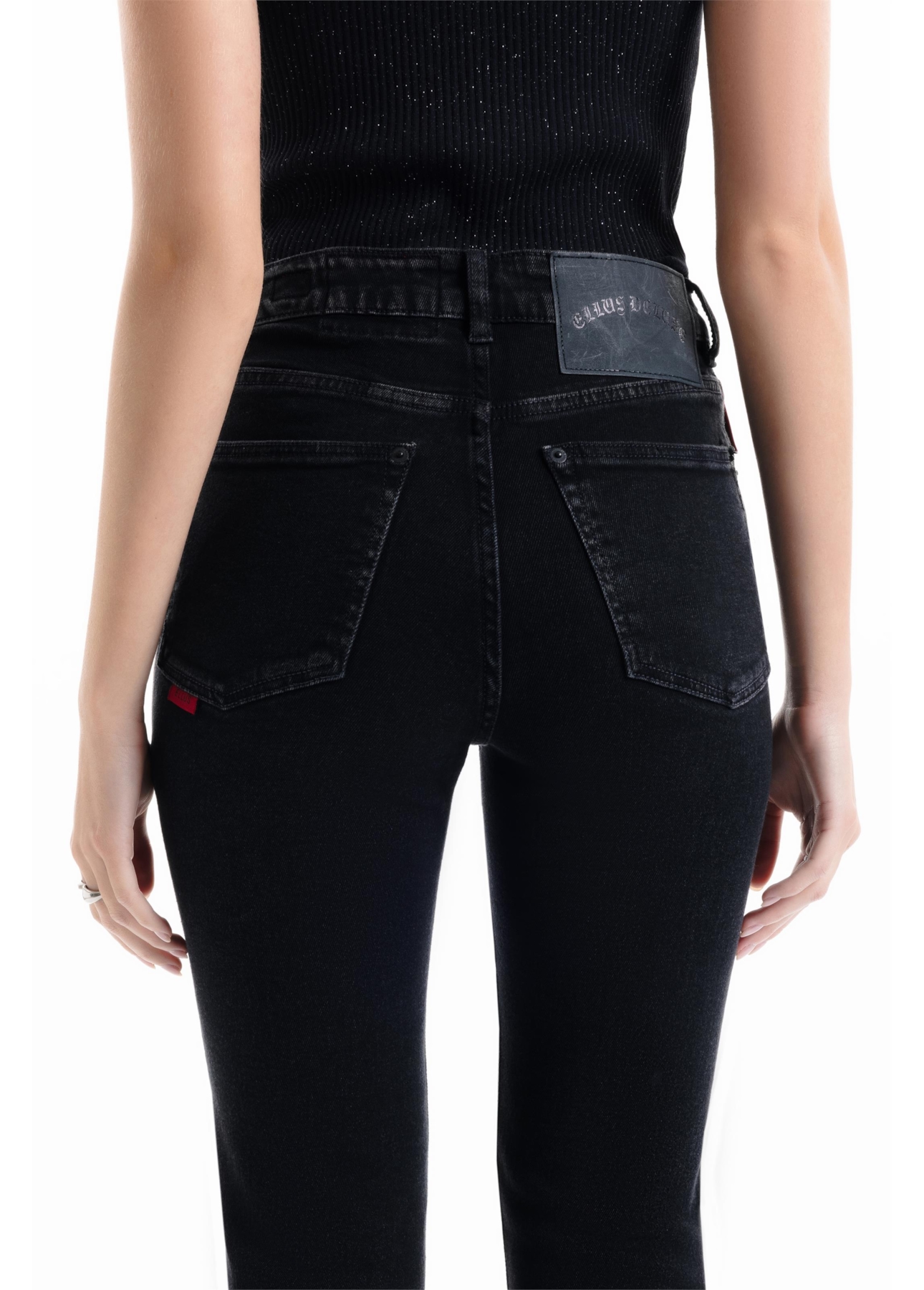 New Black Elastic Slim Pesp Triplo Lav.Black C/Luva