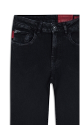 New Black Elastic Slim Pesp Triplo Lav.Black C/Luva