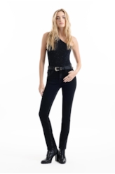 New Black Elastic Slim Pesp Triplo Lav.Black C/Luva