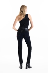 New Black Elastic Slim Pesp Triplo Lav.Black C/Luva
