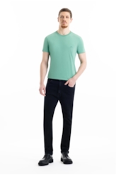 New Black Elastic Slim Pesp Triplo Lav.Black C/ Luva