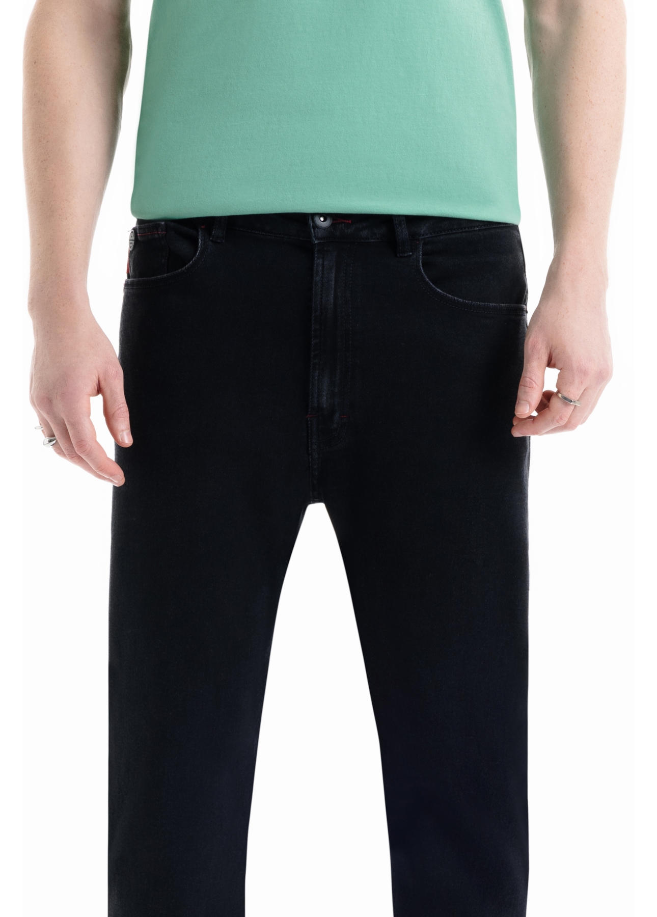 New Black Elastic Slim Pesp Triplo Lav.Black C/ Luva