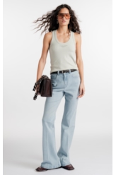 New Blue Stretch (Gisele Flare) 5 Pocket Lav. Claro Total