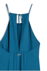 New Fluid Dress Sleeveless Petroleo