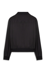 Nylon Padding Bomber Preto