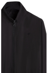 Nylon Padding Bomber Preto