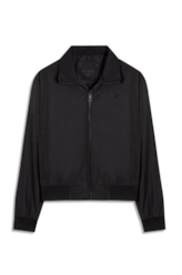 Nylon Padding Bomber Preto