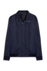 Nylon Padding Sport Bomber Dark Navy