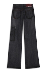 Ocean Elastic (Gisele Patte d Eph) Cargo Lav. Black C/3d e Jato