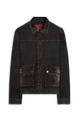 Ocean Elastic (Jaqueta) Cargo Lav.Black Com Resina